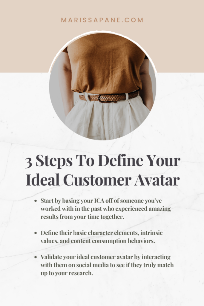 3 Steps To Define Your Ideal Customer Avatar