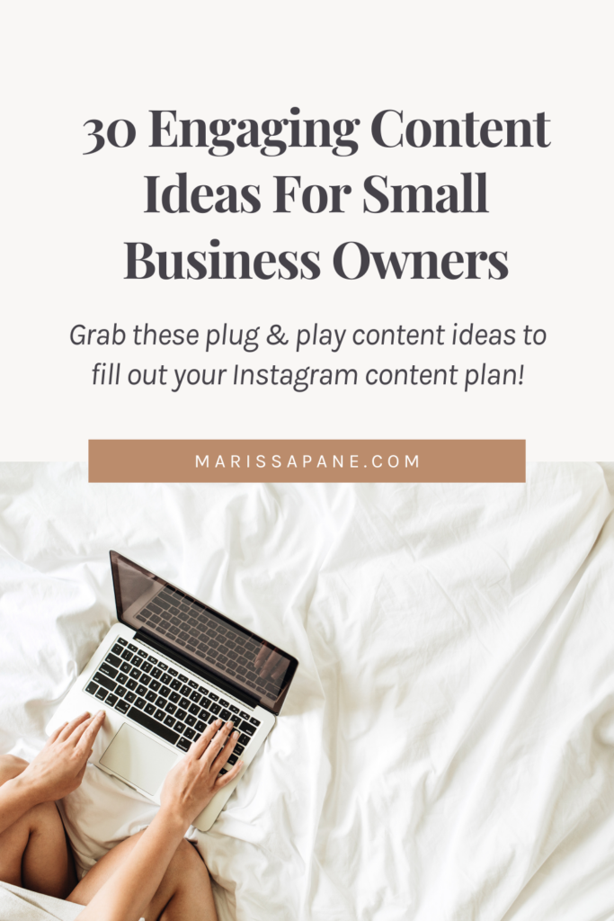 30 Engaging Content Ideas For Small Business Owners
