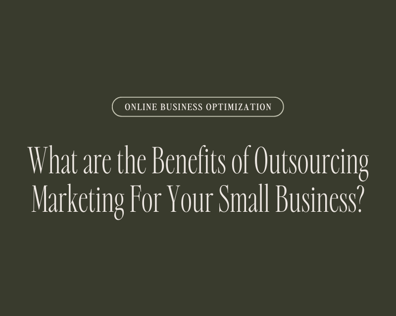 outsourcing marketing tasks