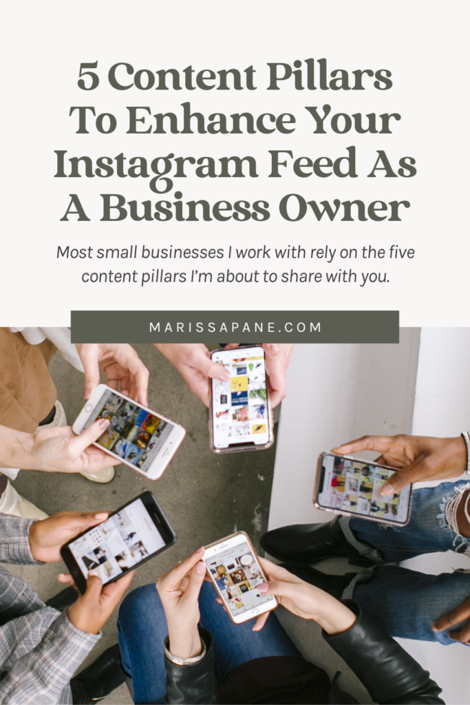 5 Content Pillars To Enhance Your Instagram Feed As A Business Owner