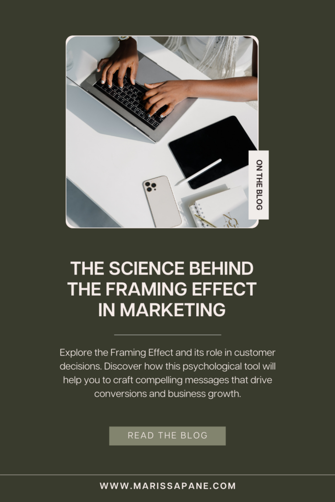 Explore the Framing Effect and its role in customer decisions. Discover how this psychological tool will help you to craft compelling messages that drive conversions and business growth.
