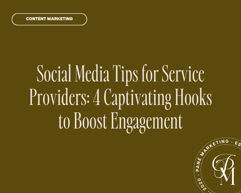 Social Media Tips For Service Providers: 4 Captivating Hooks to Boost Engagement