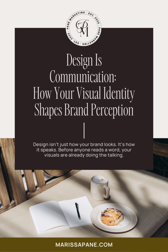 Design isn’t just how your brand looks. It’s how it speaks. Before anyone reads a word, your visuals are already doing the talking. Your colors, fonts, logo, and layout are setting the tone, creating expectations, and shaping perception—in literal milliseconds.